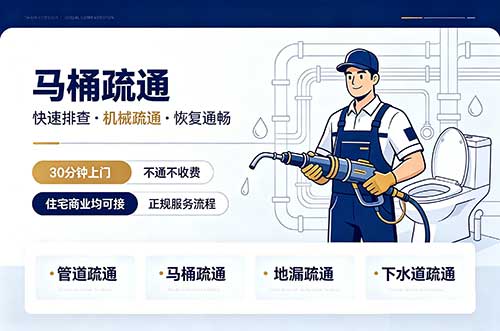 南安马桶疏通