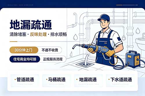 南安地漏疏通